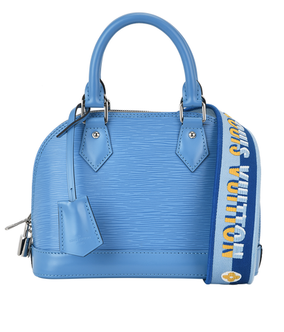 Alma BB, &pound;1,200, Handbags, Blue, Leather, Front view